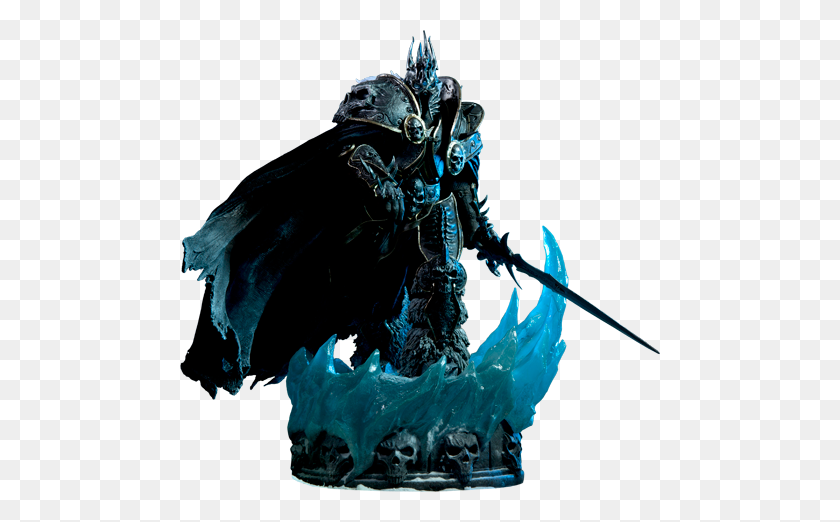 480x462 World Of Warcraft Arthas Polystone Statue - World Of Warcraft Logo PNG