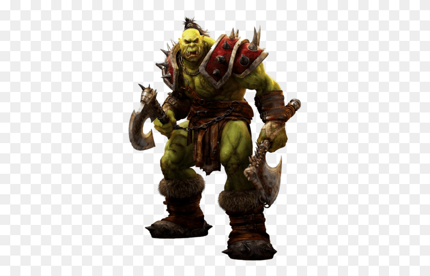 339x480 World Of Warcraft Orc Transparent Png - Orc PNG