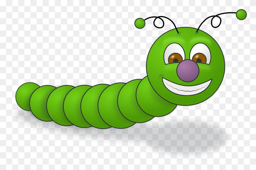 1280x818 Worm, Green, Caterpillar, Head, Crawling - Caterpillar Head Clipart