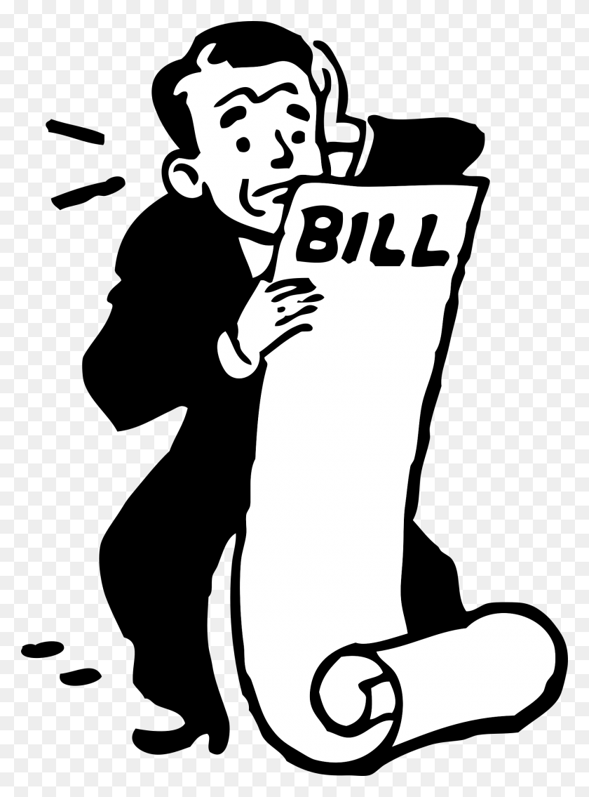 1740x2400 Worried About A Bill Icons Png - Bill PNG