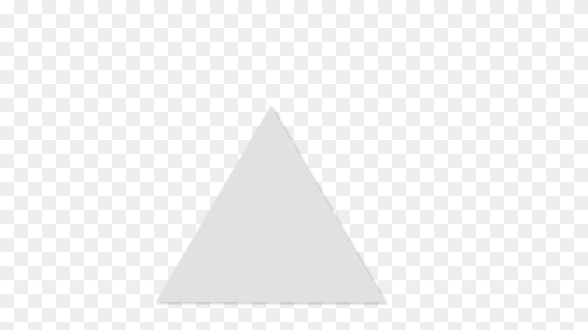 416x411 Вау Напольная Плитка - Белый Треугольник Png