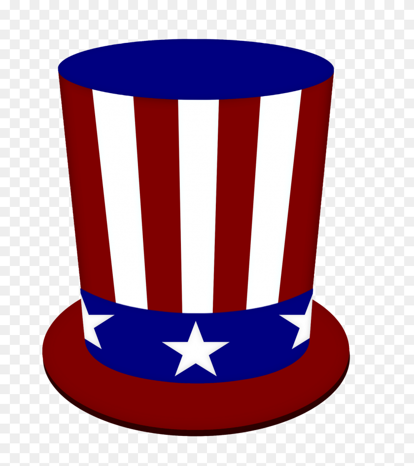 1407x1600 Wrapped For Life Of July Elements July Clip Art - Uncle Sam Hat PNG