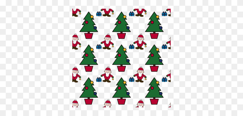 340x340 Wreath Christmas Day Download Purple Santa Claus - Spring Scene Clipart