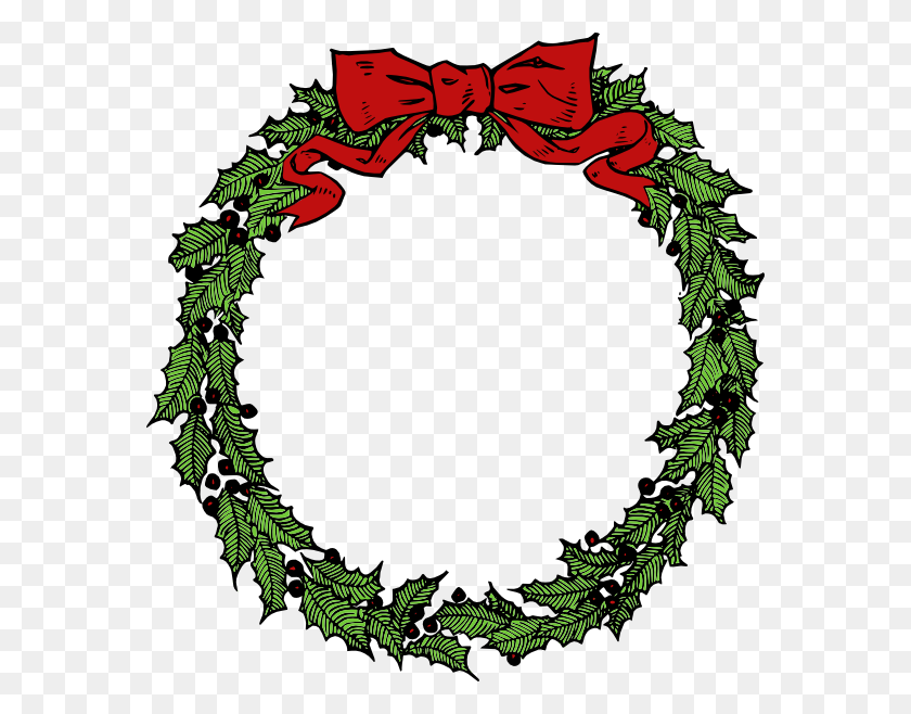 570x598 Wreath Png Clip Arts For Web - Advent Wreath Clipart