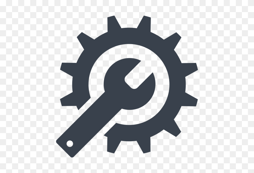 512x512 Wrench And Gear Icon - Gear Icon PNG