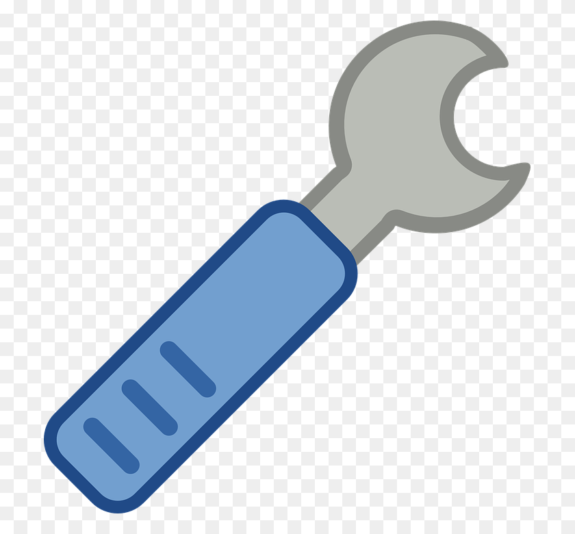 711x720 Wrench Clipart Simple - Invoice Clipart