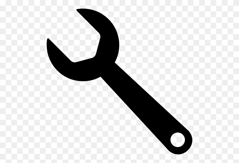 512x512 Wrench, Configuration, Spanner, Preferences, Settings, Tools - Crescent Wrench Clipart