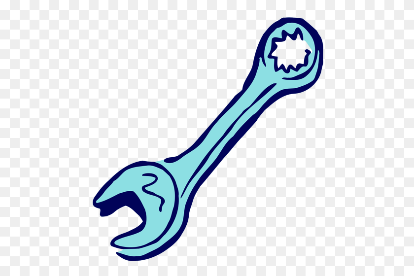 472x500 Wrench Free Clipart - Rough Clipart