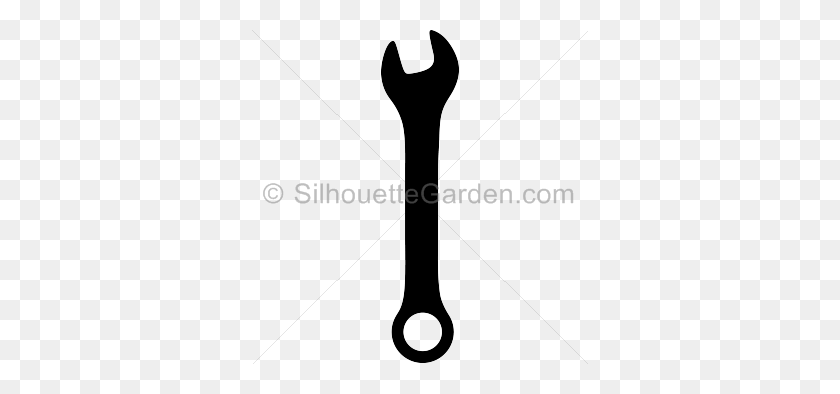 336x334 Wrench Silhouette Cliparts Free Download Clip Art - Crescent Wrench Clipart