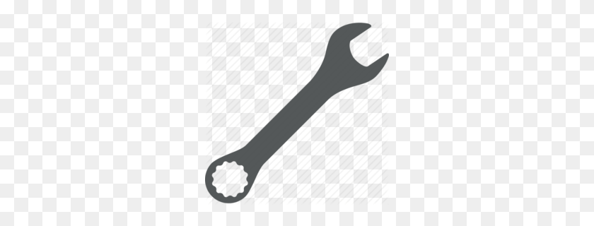 260x260 Wrench Vector Clipart - Wrench Clipart