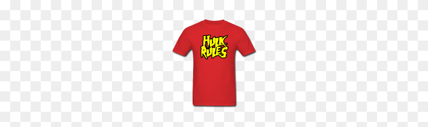 190x190 Tienda De Ropa De Lucha Libre Hulk Hogan Hulk Reglas Retro Camiseta Roja - Hulk Hogan Png