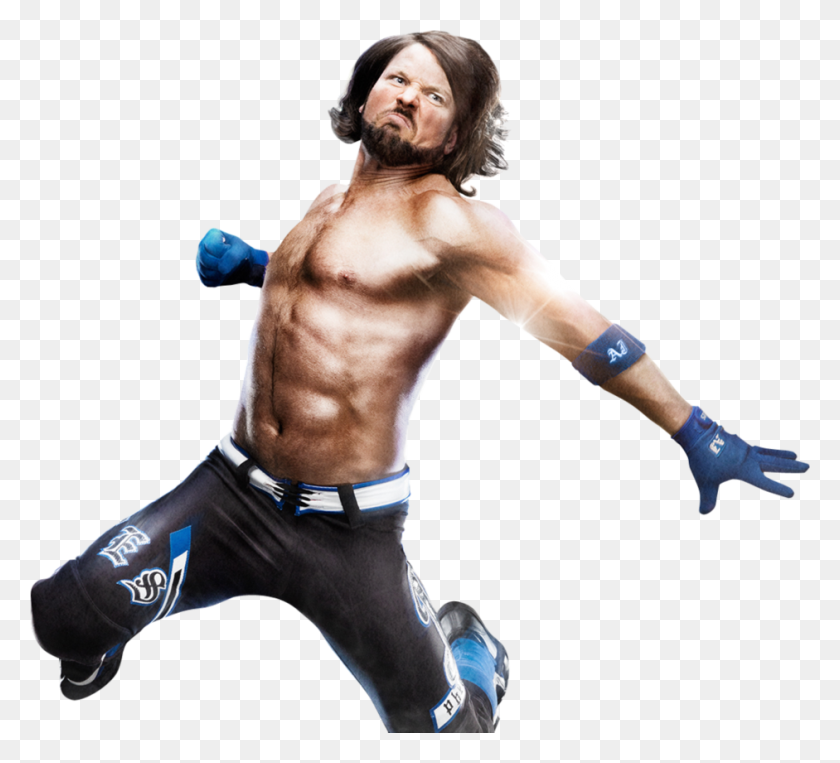 941x849 Wrestling Png Images Transparent Free Download - Aj Styles PNG