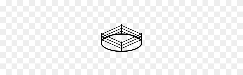 200x200 Wrestling Ring Icons Noun Project - Wrestling Ring PNG