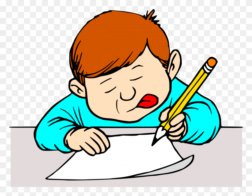 Writing Clipart Girl Of Winging - Writing Journal Clipart