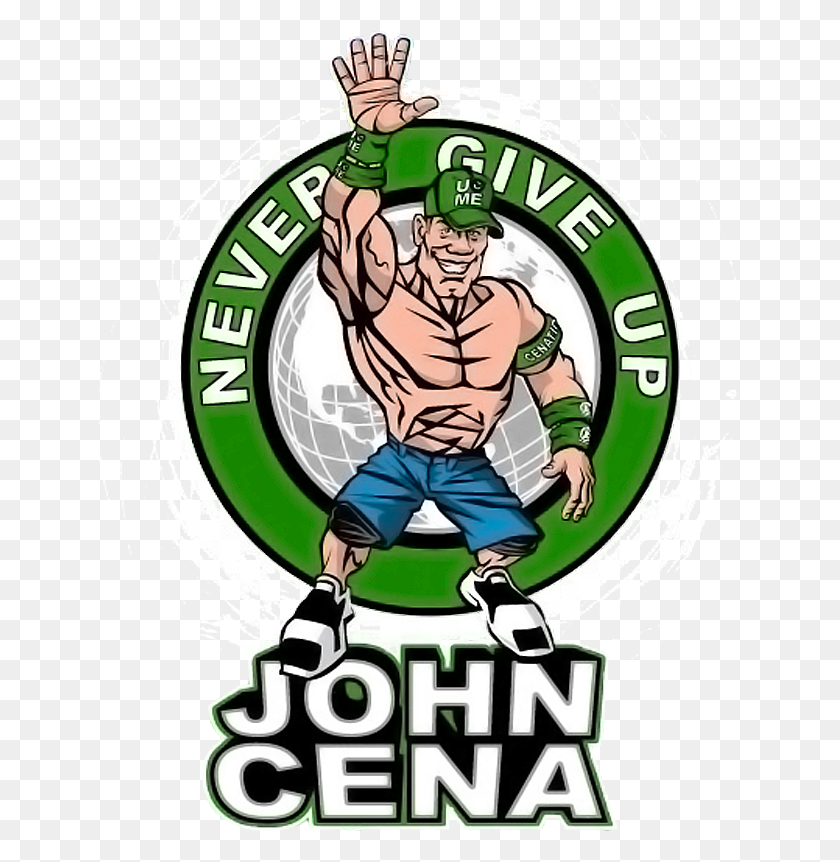 645x802 Wwe Wrestling Freetoedit Johncena - John Cena Clipart