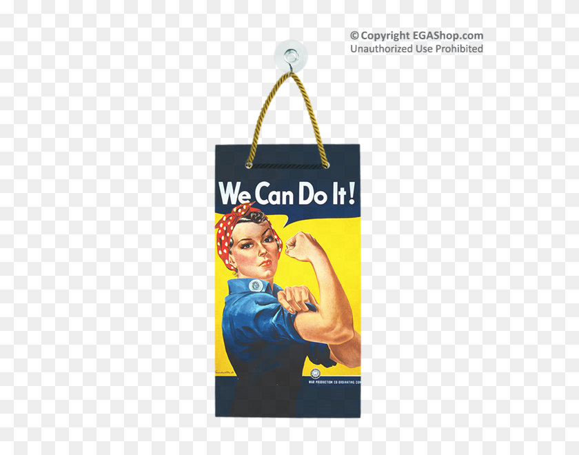 Wwii Poster, Rosie The Riveter Suncatcher - Rosie The Riveter PNG