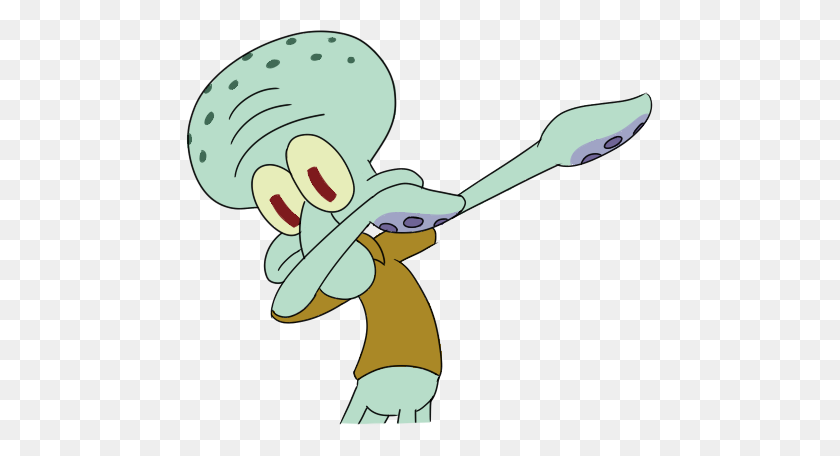 467x396 X - Squidward Nose PNG