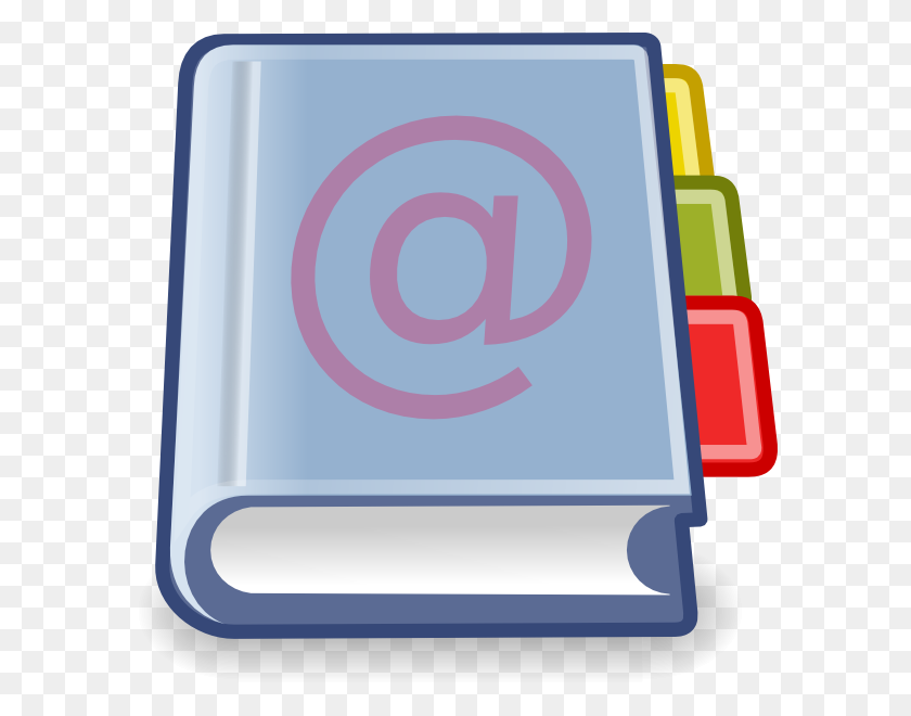 594x600 X Office Address Book Clip Art - Spreadsheet Clipart