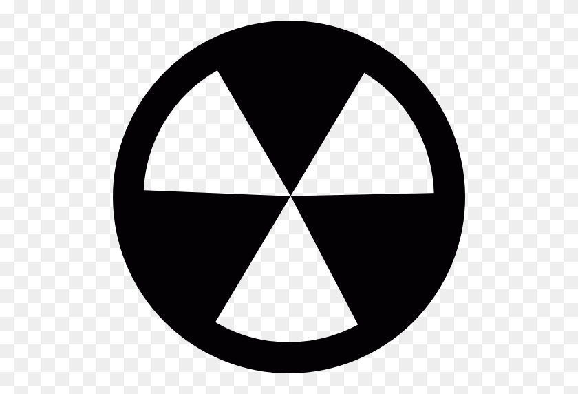 512x512 X Ray, Radiation, Signs, Radioactive, Danger, Radioactivity - Nuclear Symbol PNG