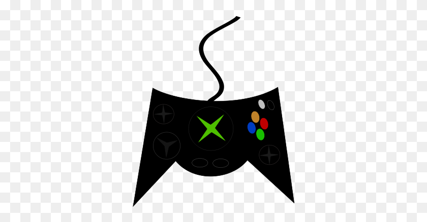 320x378 Xbox Controller Png Images - Video Game Clipart