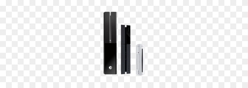 174x240 Comparación De Tamaño De Xbox One Wii U - Wii Png