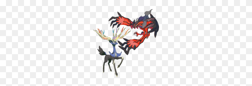 220x226 Xerneas And Yveltal - Xerneas PNG