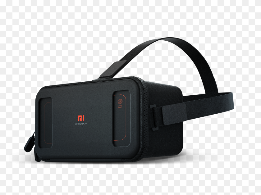 1596x1163 Xiaomi's First Ever Vr Headset Comes In Denim, Leopard Print - Vr Headset PNG