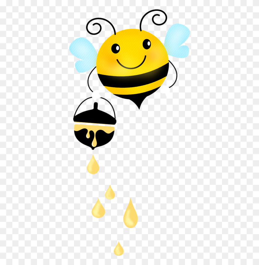 392x800 Xl Bees Bee, Bee Happy - Скромный Клипарт