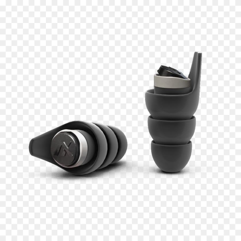 1000x1000 Xp Series Defender Ml Smoke Earplugs - Black Smoke PNG