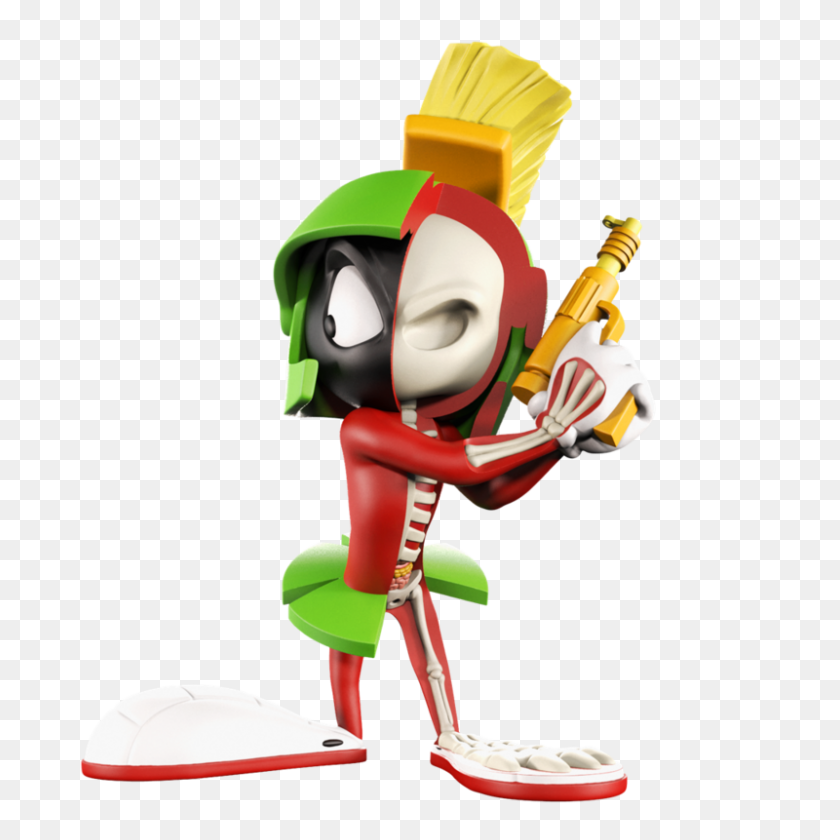 800x800 Xxray Plus Marvin The Martian - Marvin The Martian PNG