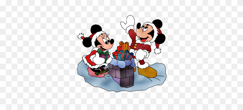 320x320 Y Mas Mickey Mouse Disney - Minnie Mouse Christmas Clipart