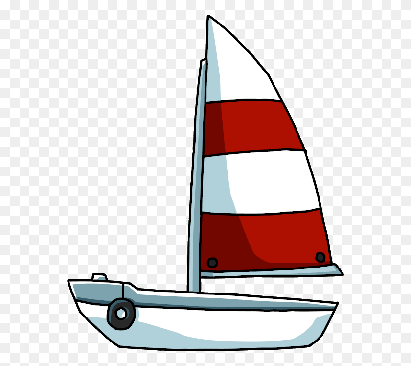 566x687 Yacht Royalty Free Clip Art Cartoon Sailboat Png Download - Yacht Clipart