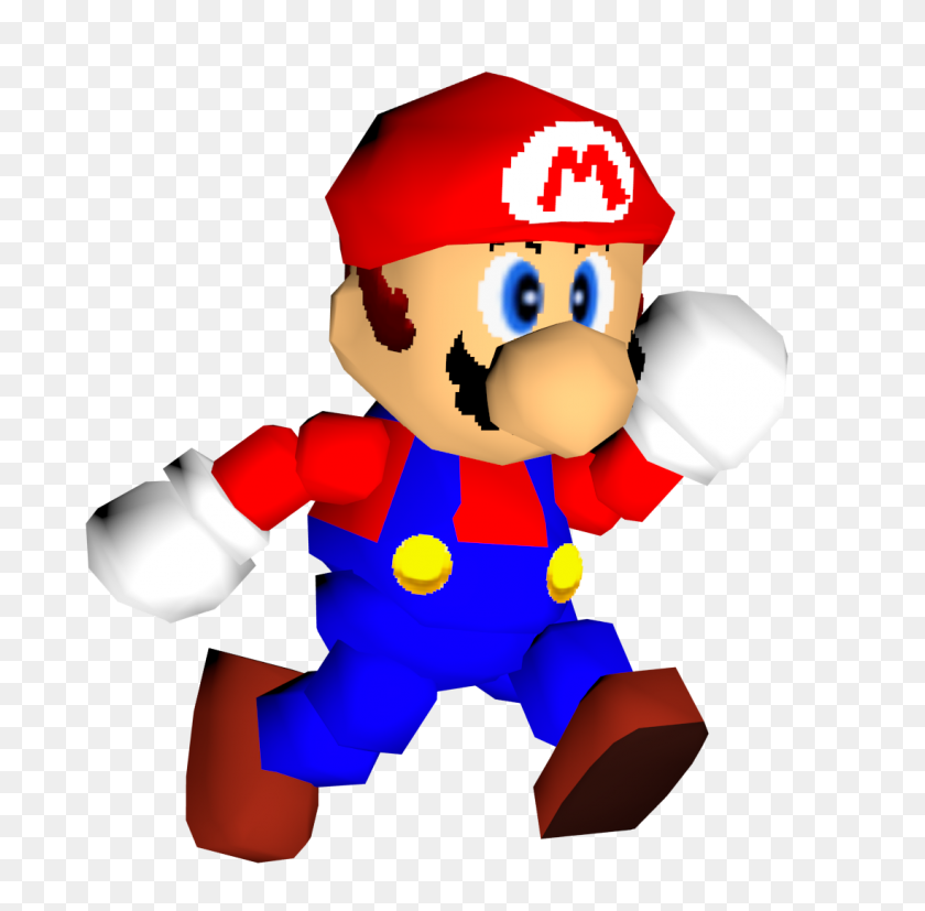 1098x1080 Yahoo! - Mario 64 Png
