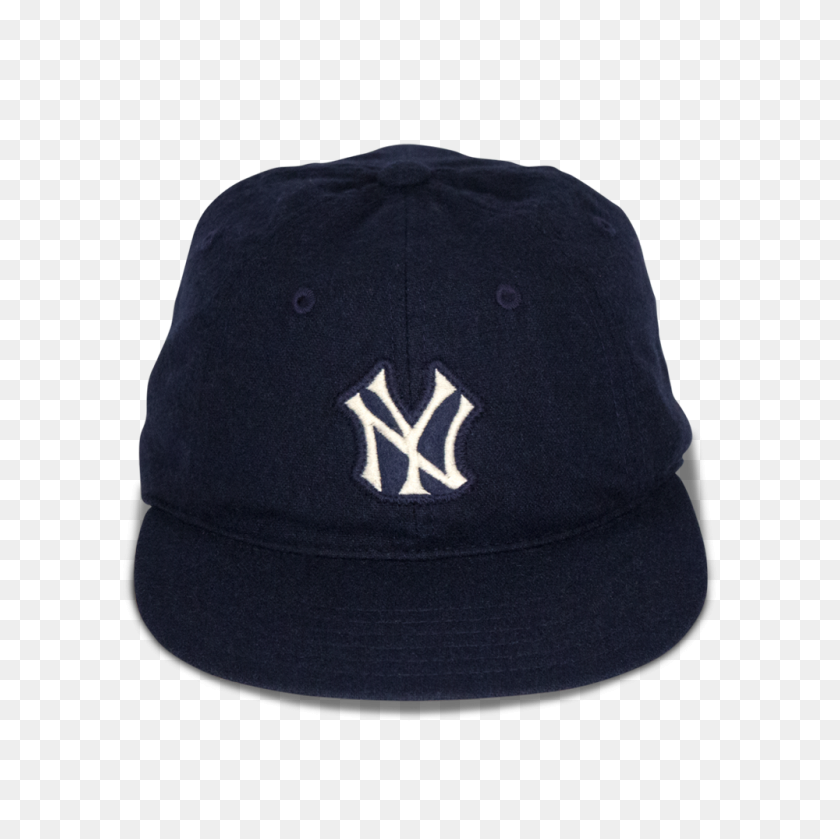 1000x1000 Yankees Statesman Wool Baseball Cap Goorin Bros Hat Shop - Yankees Hat PNG