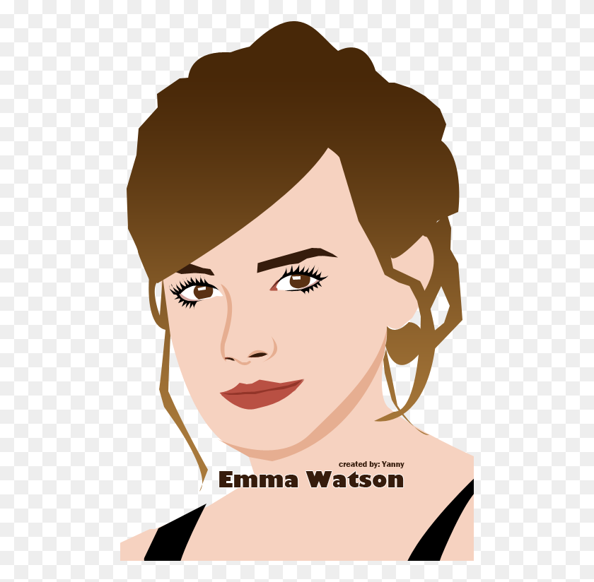 500x764 Yanny Blog Personal De Dibujo De Emma Watson - Emma Watson Png