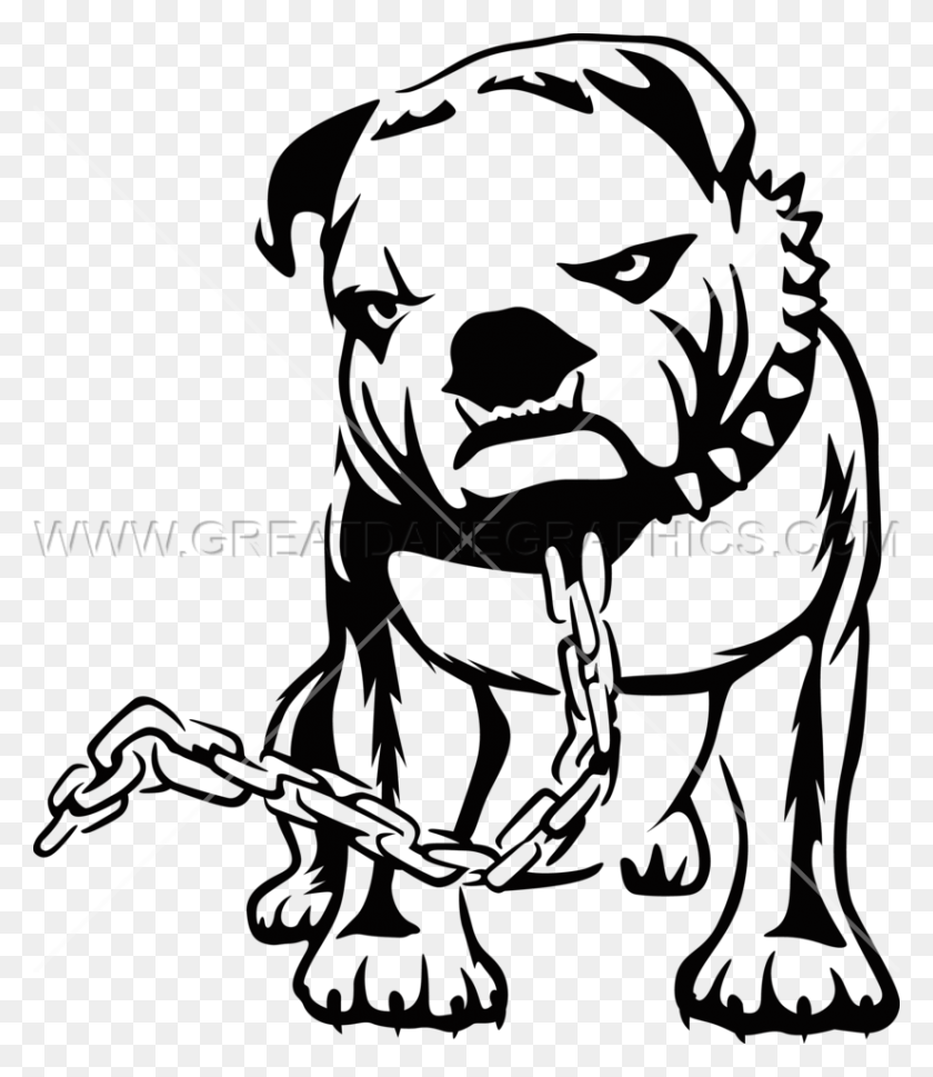 825x962 Yard Dog Production Ready Artwork For T Shirt Printing - Great Dane Clipart