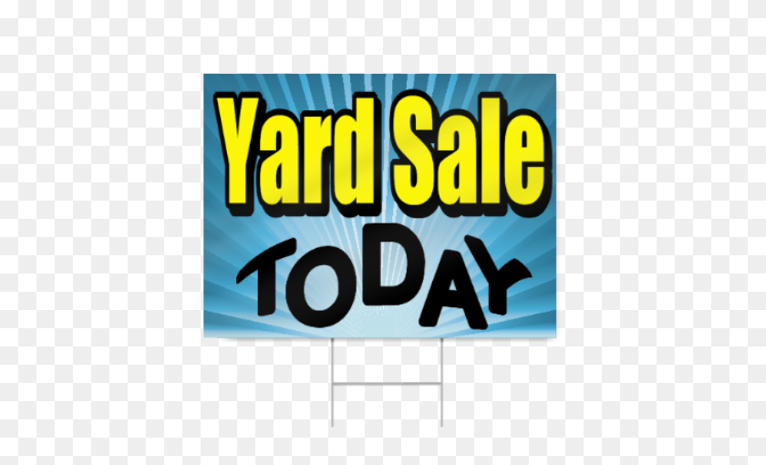 450x450 Yard Sale Today Sign - Yard Sale PNG
