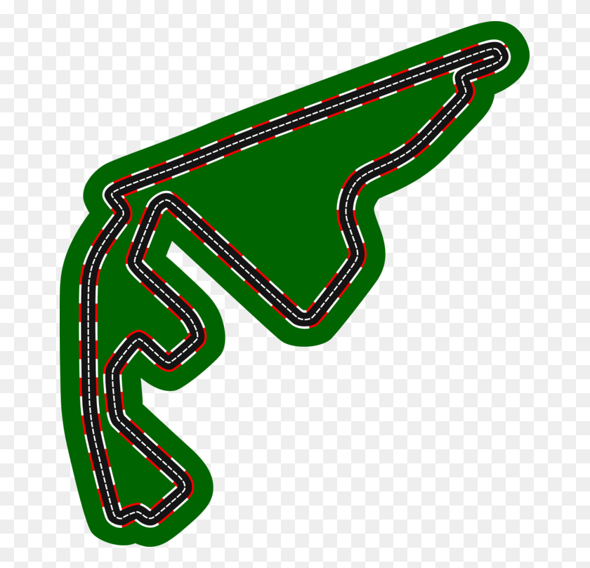 669x749 Yas Marina Circuit Formula Auto Racing Race Track Free - Race Track Clipart
