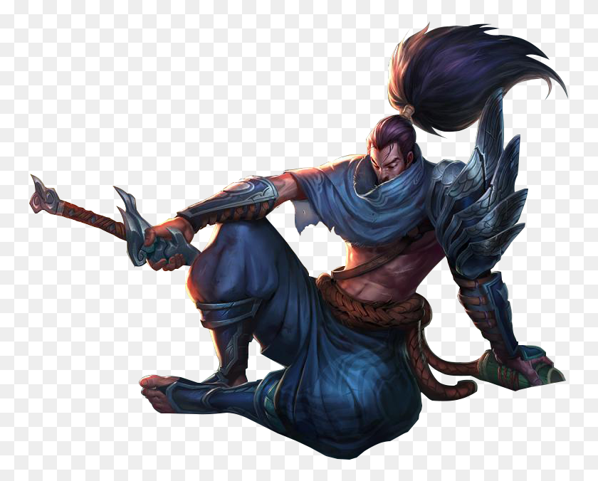 757x616 Yasuo The Unforgiven From League Of Legends - Yasuo PNG