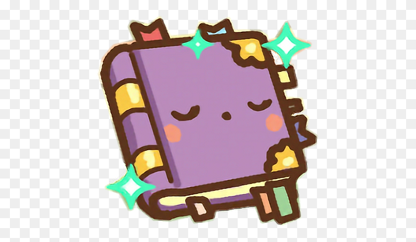 450x428 Yay, Thanks For Seventh Place! D Clawbert Cute Kawaii - Spell Book Clipart