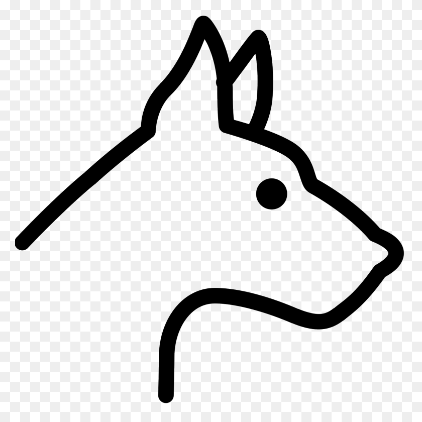 1600x1600 Year Of Dog Icon - Dog PNG
