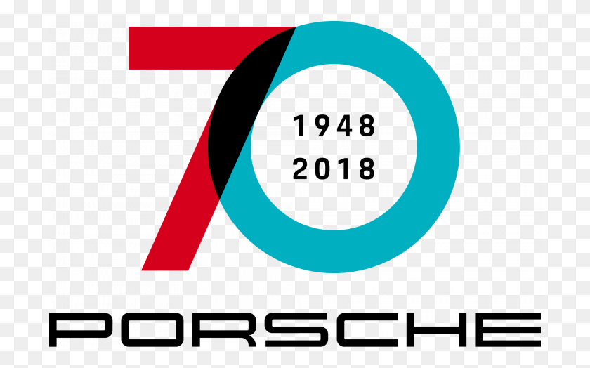 700x464 Años De Porsche - Logotipo De Porsche Png