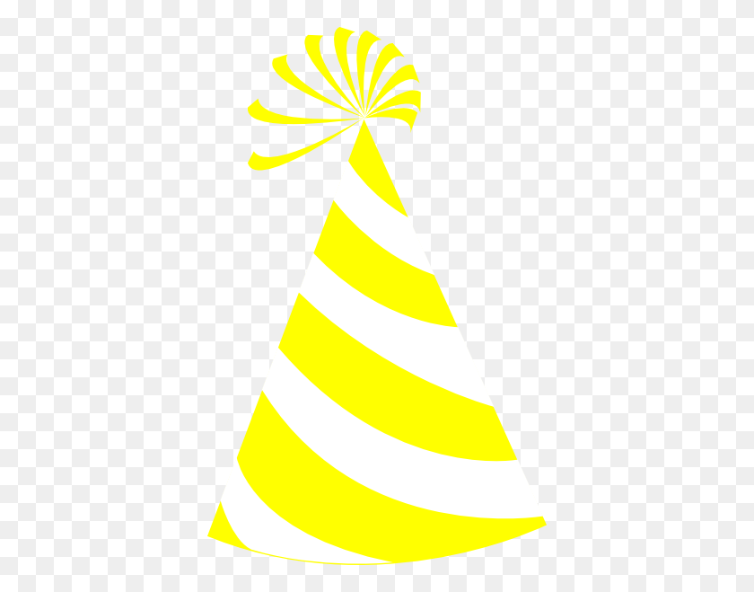 378x599 Yellow And White Hat Clip Art - Pirate Hat Clipart