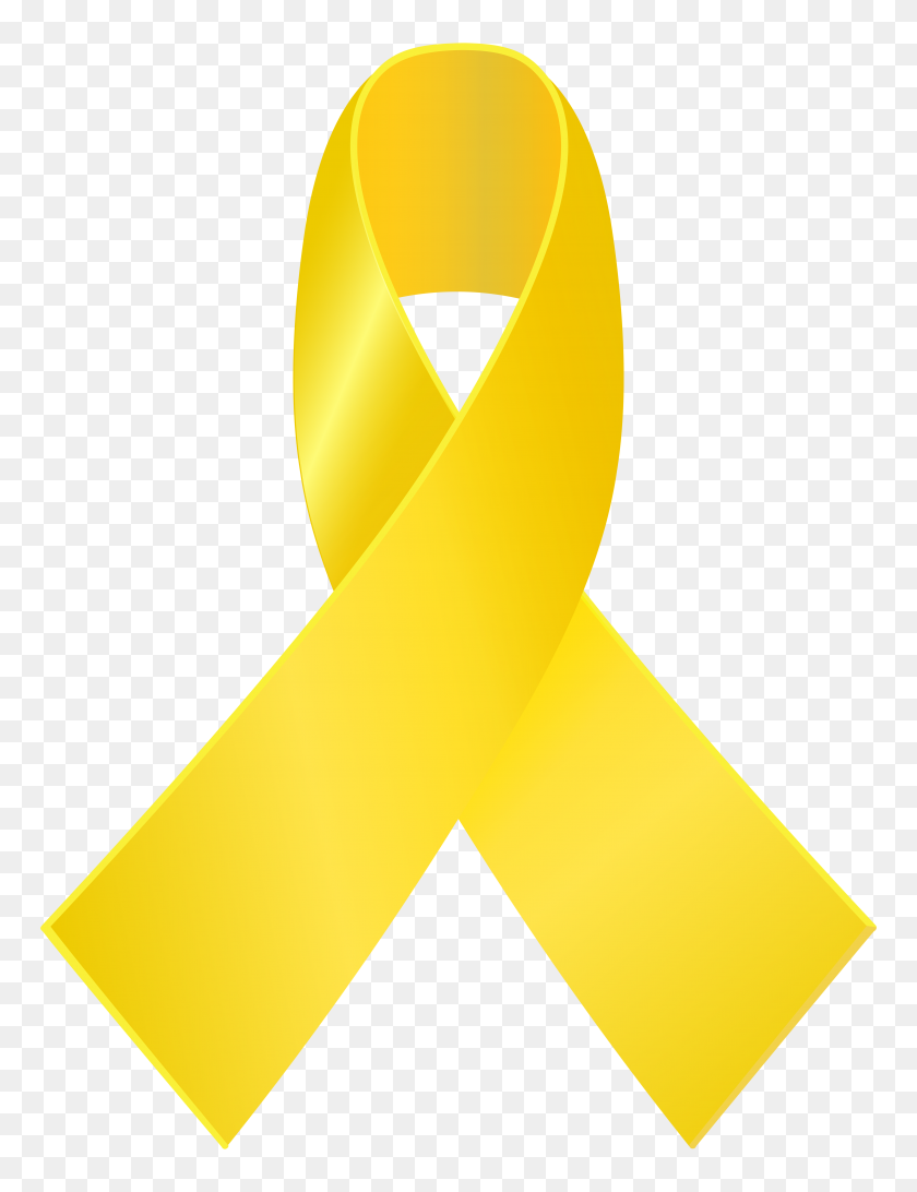 4531x6000 Желтая Лента Осведомленности Png Картинки - Желтая Лента Клипарт