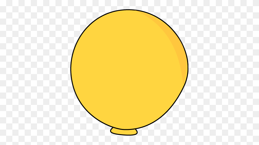 Yellow Balloon Clipart - Balloon Pop Clipart