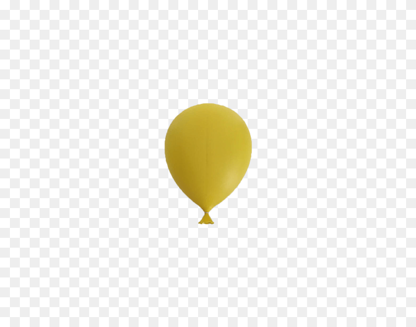 600x600 Yellow Balloon Lamp - Yellow Balloon PNG