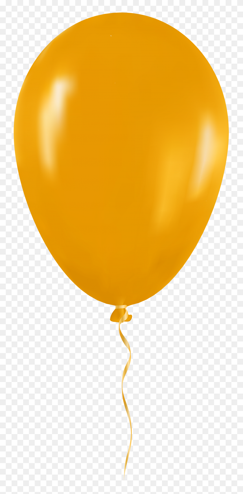 3788x8000 Yellow Balloon Png Clip Art - White Balloons PNG