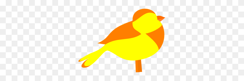 299x219 Yellow Bird Easy Png, Clip Art For Web - Songbird Clipart