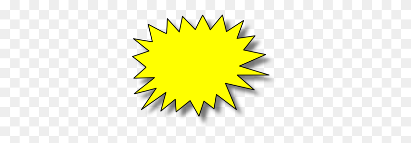 300x234 Yellow Callout Clip Art - Callout PNG