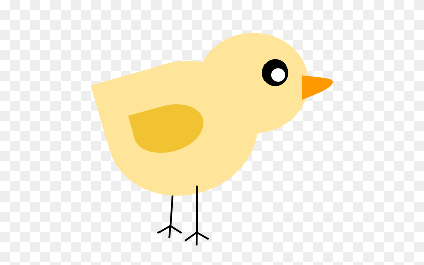 500x466 Yellow Chick Vector Image - Baby Chick PNG